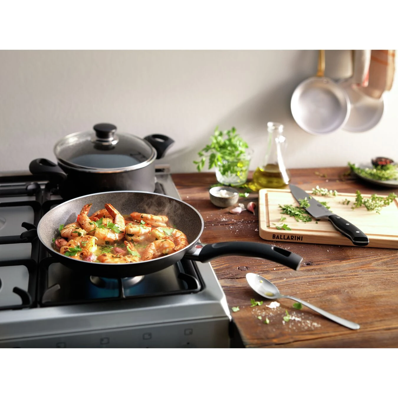 Ballarini Bratpfanne 20 Cm, Aluminium, Schwarz – Bild 3
