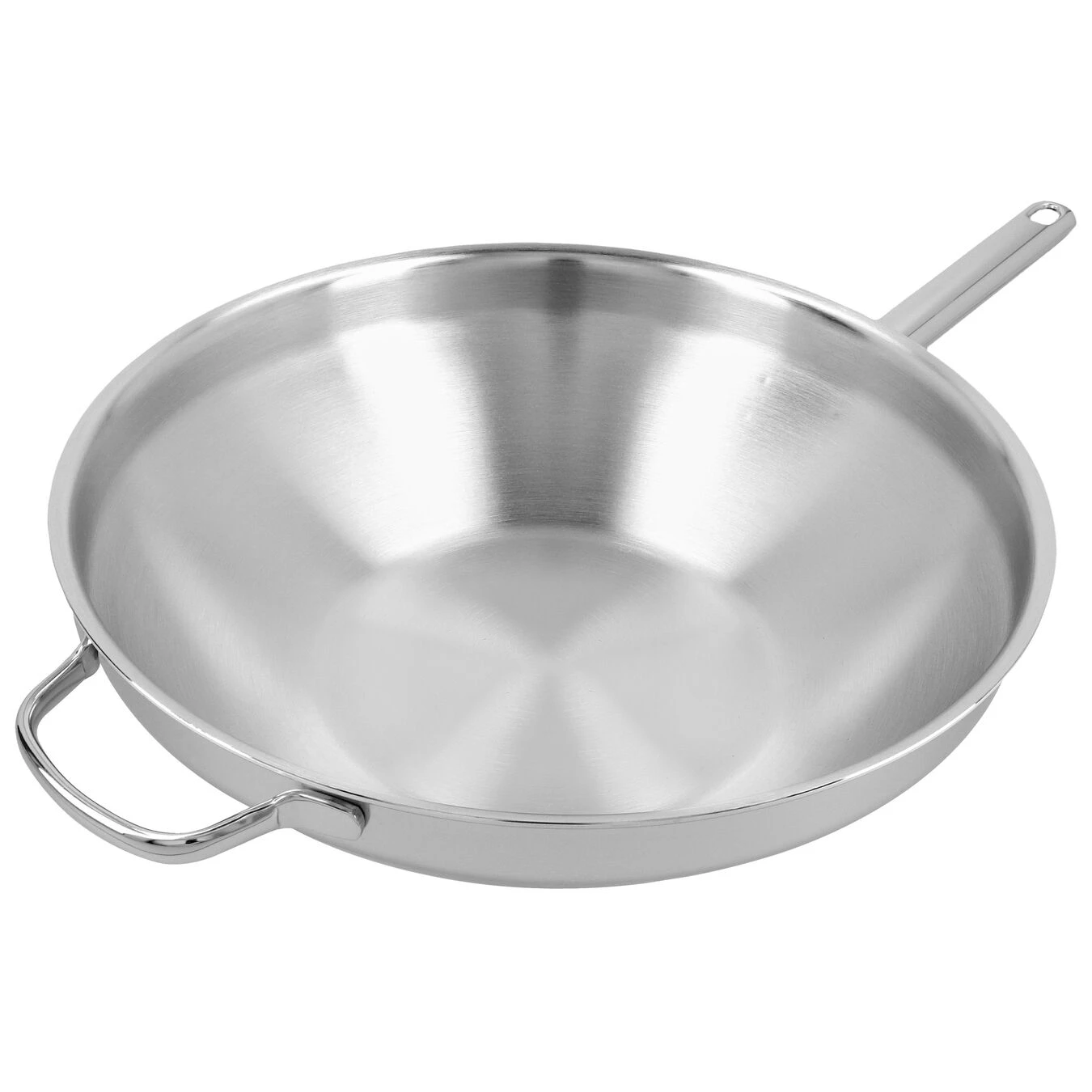 Demeyere Wok Flacher Boden 32 Cm, 18/10 Edelstahl – Bild 3