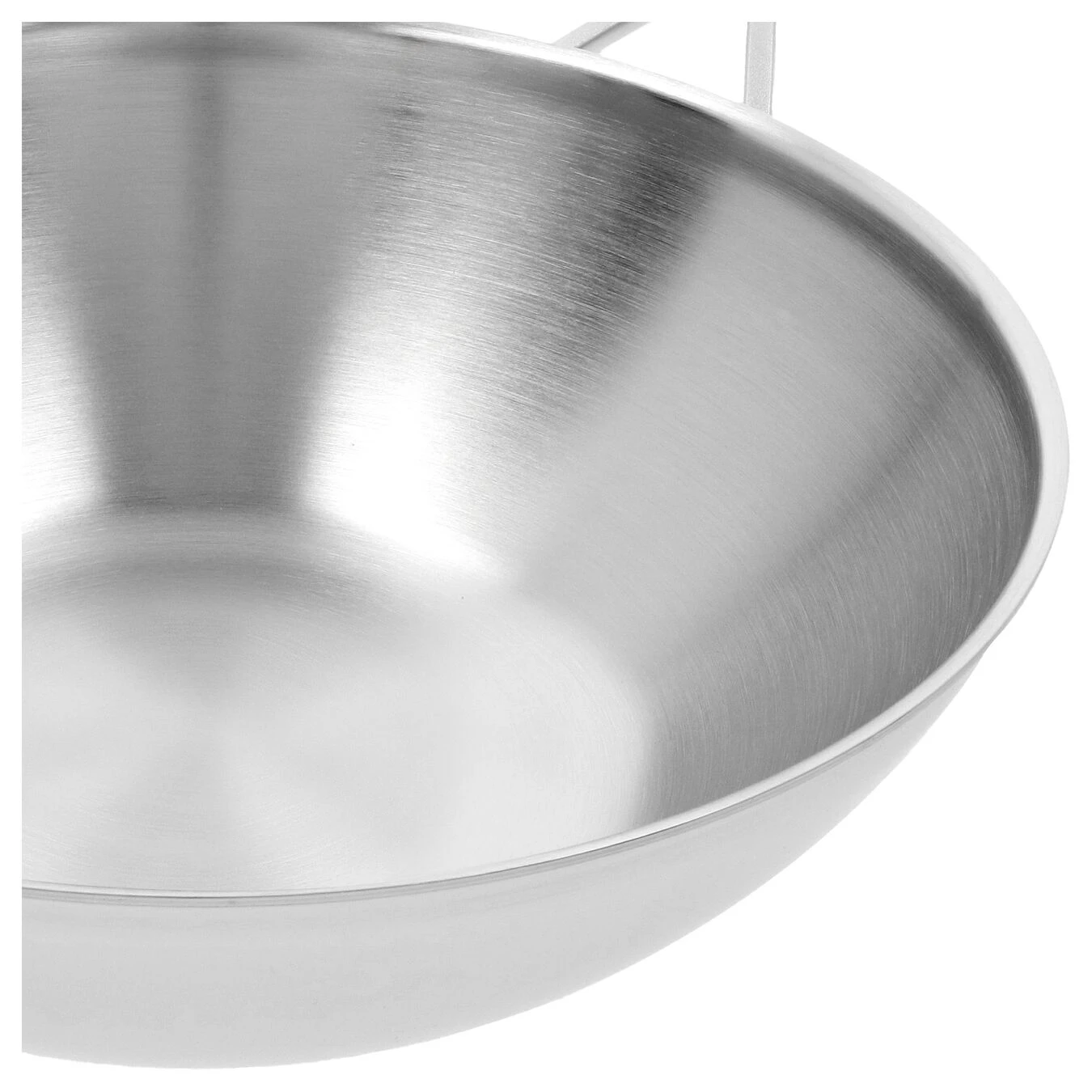Demeyere Wok Flacher Boden 30 Cm, 18/10 Edelstahl – Bild 3