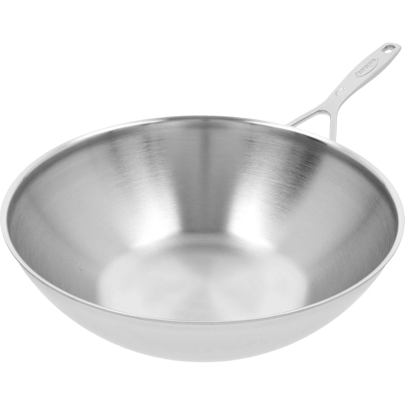 Demeyere Wok Flacher Boden 30 Cm, 18/10 Edelstahl – Bild 4