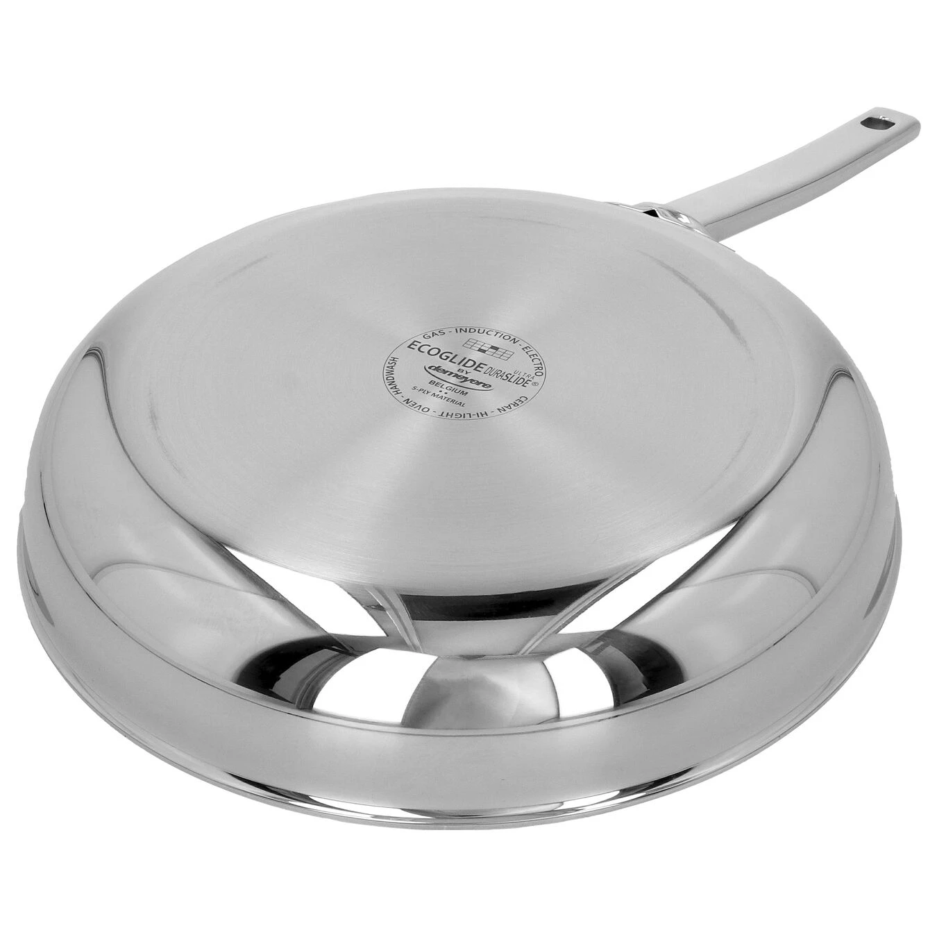 Demeyere Bratpfanne 28 Cm, 18/10 Edelstahl, Silber-Schwarz – Bild 3