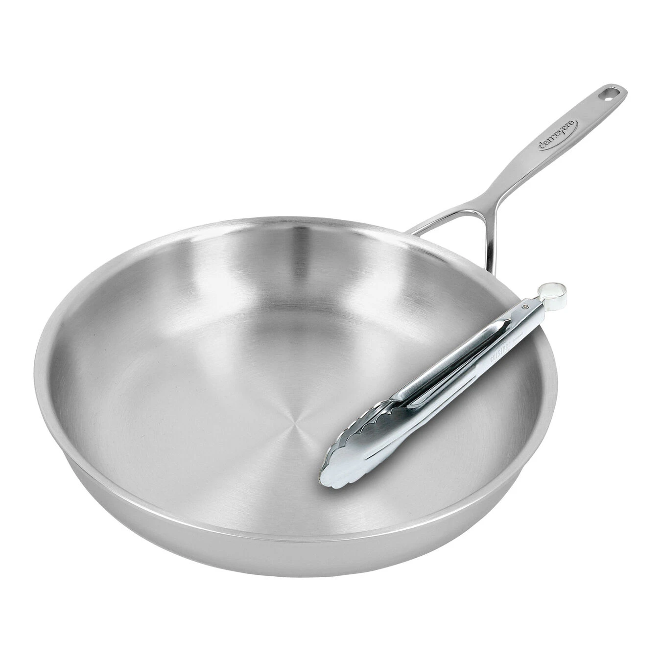 Demeyere Bratpfanne 28 Cm, 18/10 Edelstahl, Silber – Bild 2