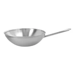 Demeyere Wok Flacher Boden 30 Cm, 18/10 Edelstahl