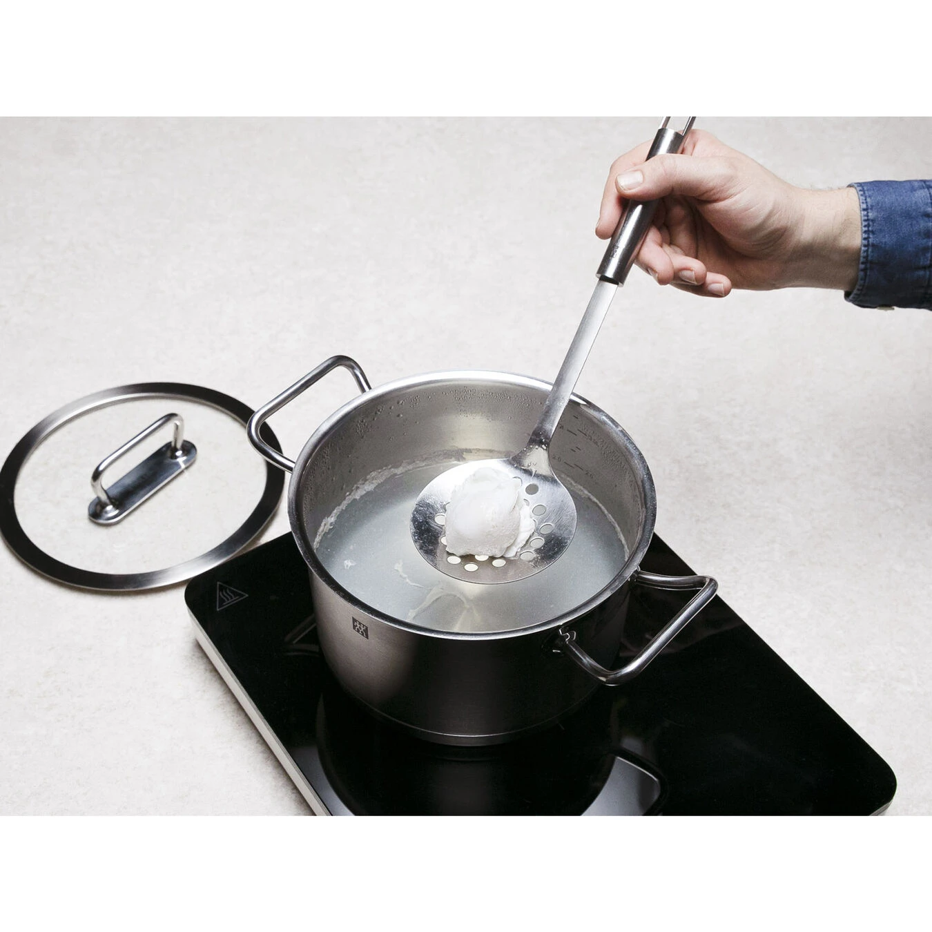 Zwilling Schaumkelle, 33 Cm, 18/10 Edelstahl – Bild 2