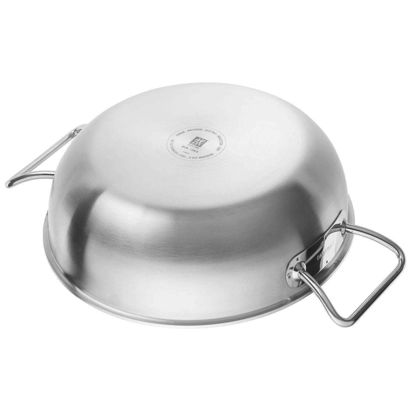 Zwilling Wok 30 Cm, 18/10 Edelstahl – Bild 3