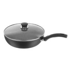 Ballarini Schmorpfanne Mit Glasdeckel 28 Cm, Aluminium