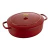 Ballarini Cocotte 37 Cm, Oval, Rot, Gusseisen