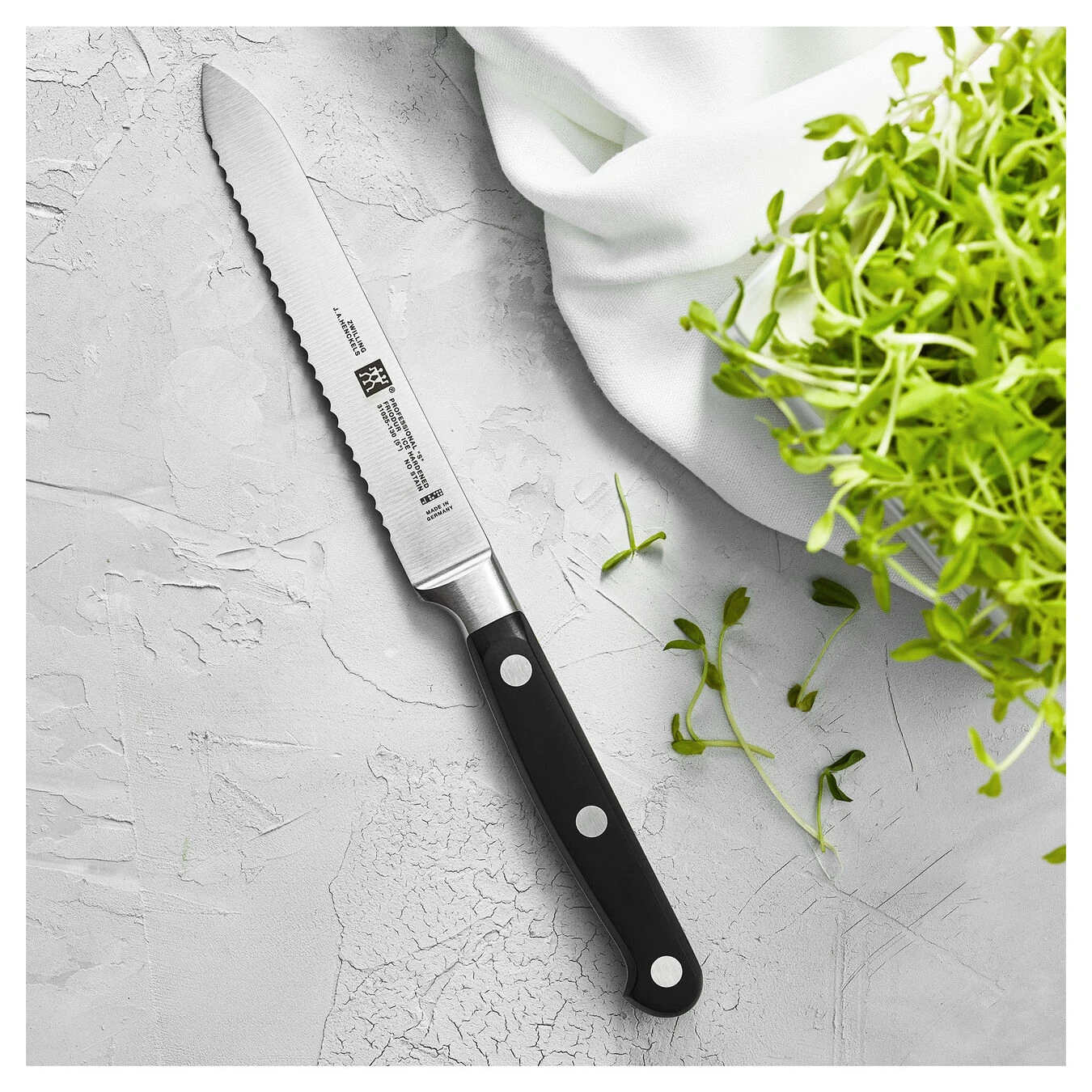 Zwilling Universalmesser 13 Cm, Wellenschliff – Bild 3